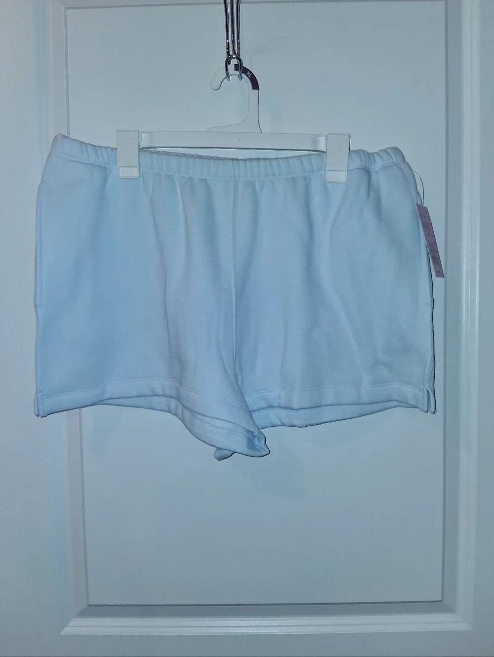 NEW Wild Fable LOT Light Baby Blue Lace-Trim Camisole & Fleece Shorts Ladys XL